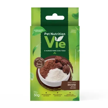 Petisco Pet Nutrition Vie para Caes Brownie com Alfarroba